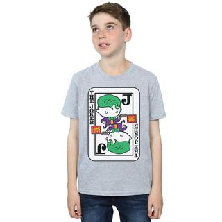 DC COMICS  Tshirt CHIBI JOKER PLAYING CARD 