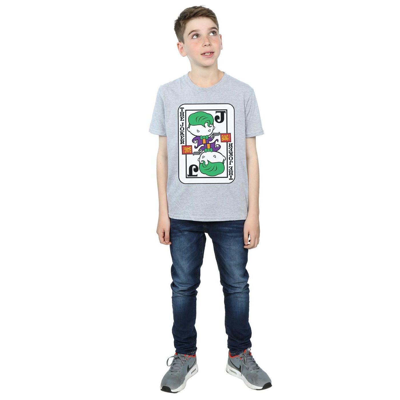 DC COMICS  Chibi Joker Playing Card TShirt 