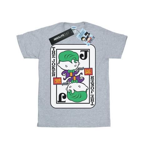 DC COMICS  Chibi Joker Playing Card TShirt 