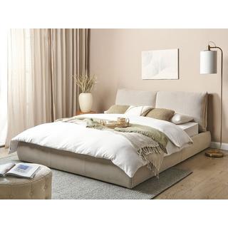 Beliani Bett mit Lattenrost aus Polyester Modern VINAY  