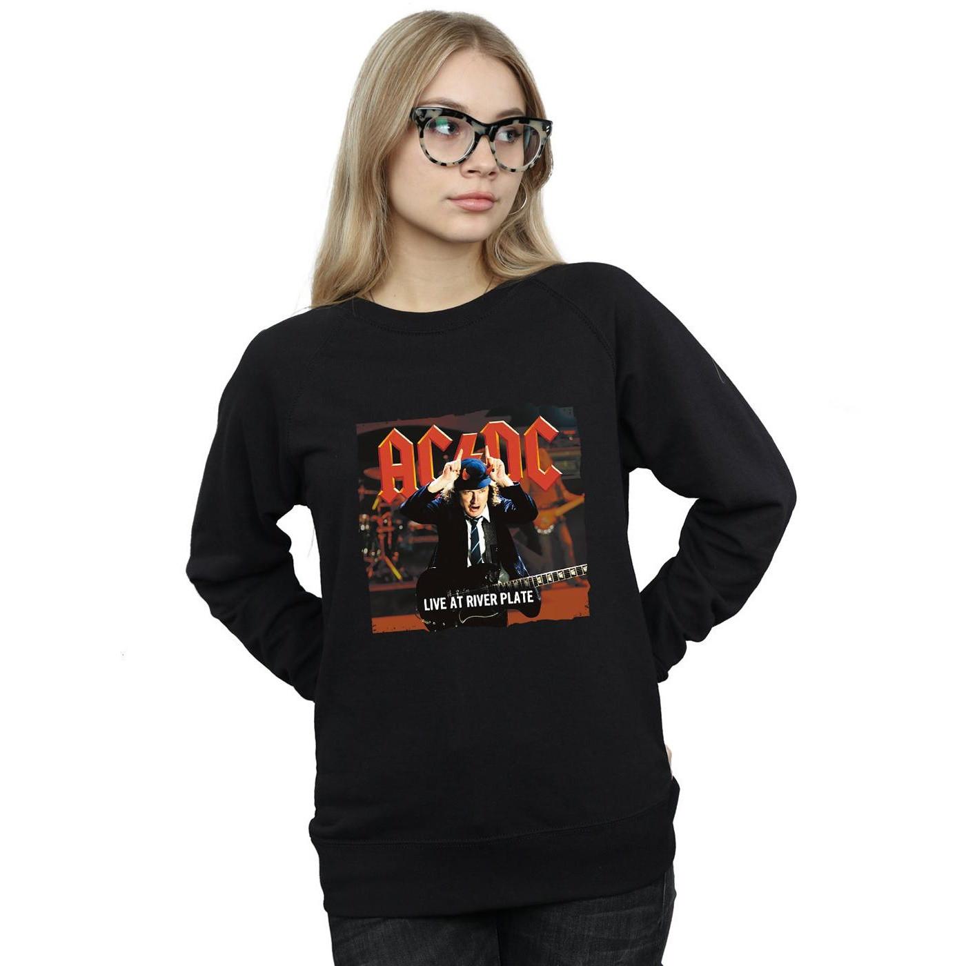 AC/DC  ACDC Live At River Plate Columbia Records Sweatshirt 