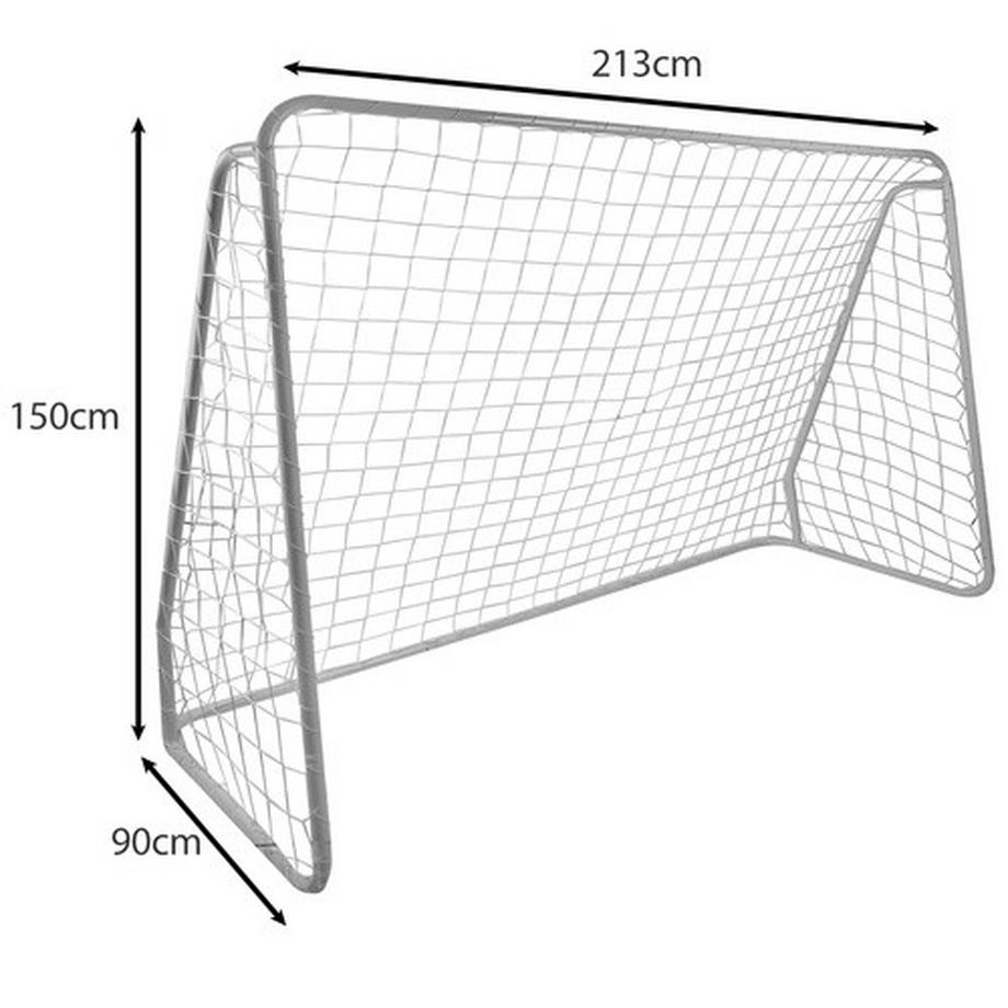 Trizand  Trizand Fußballtornetz aus Metall 