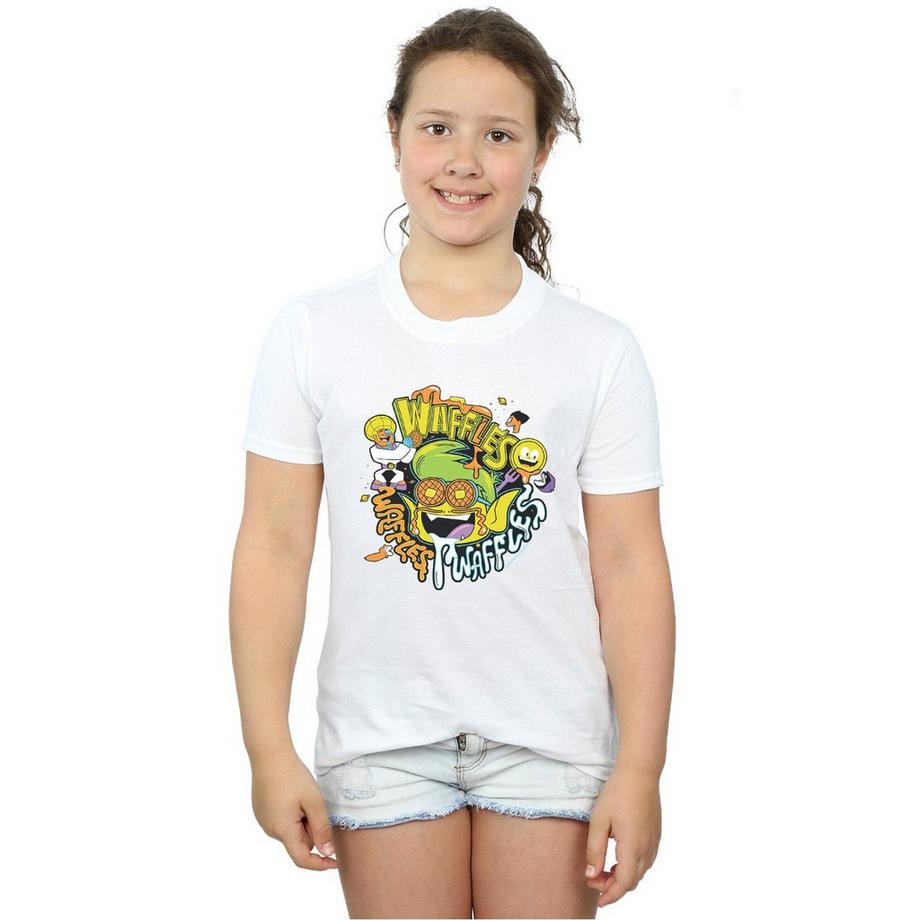 DC COMICS  Teen Titans Go Waffle Mania TShirt 