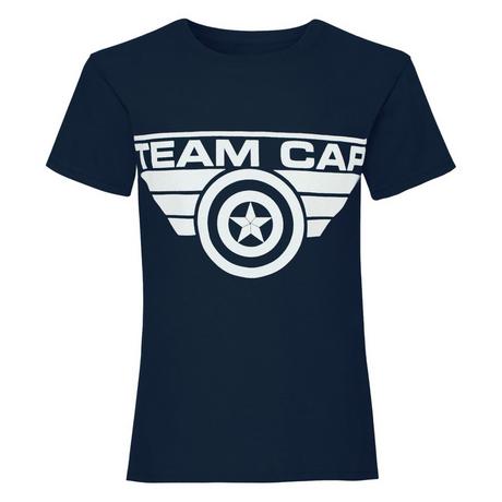 CAPTAIN AMERICA  T-shirt TEAM CAP 