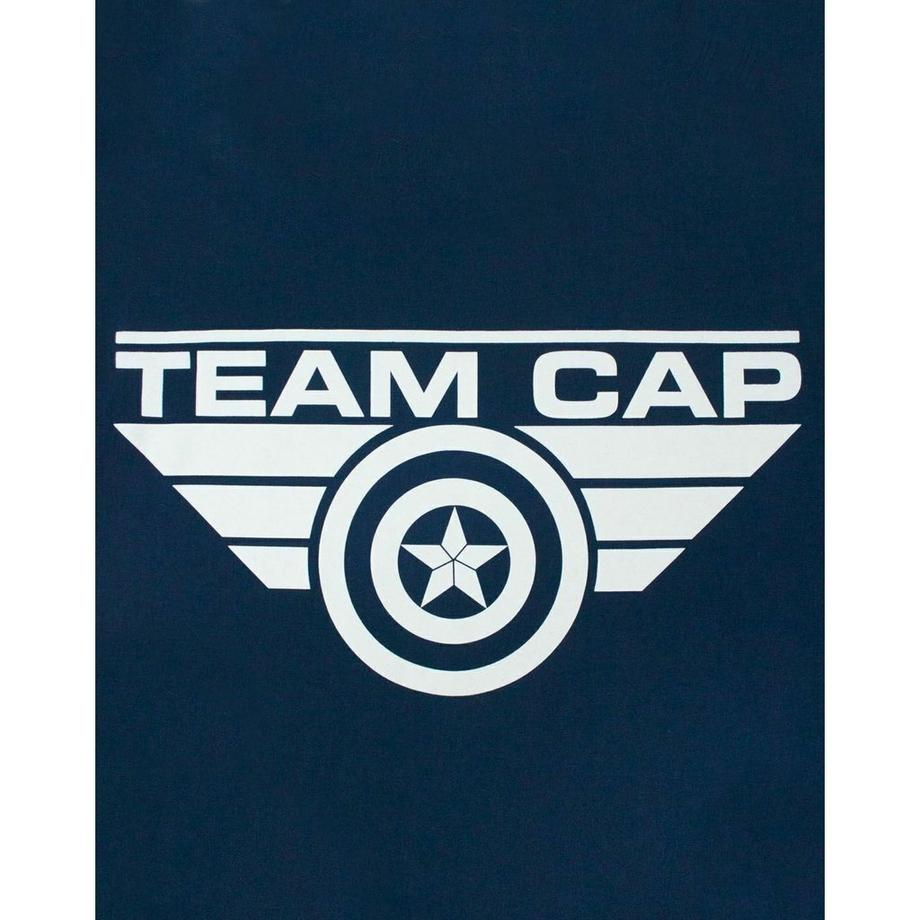 CAPTAIN AMERICA  T-shirt TEAM CAP 