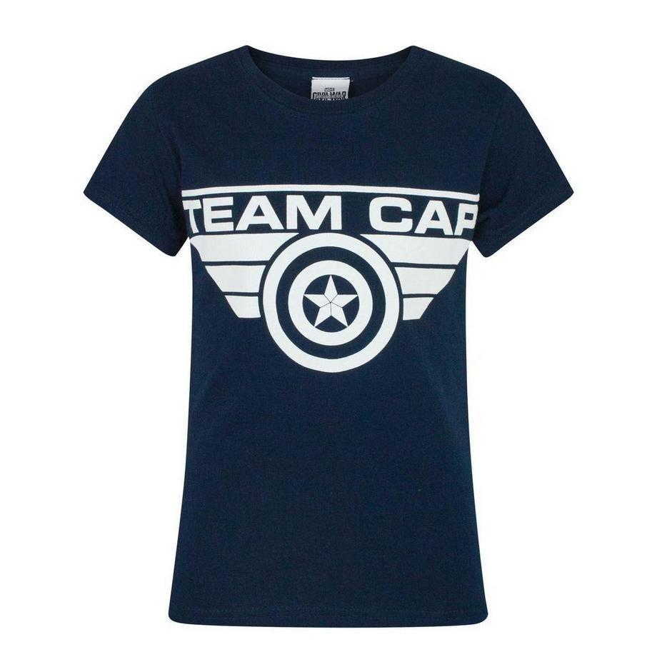 CAPTAIN AMERICA  T-shirt TEAM CAP 