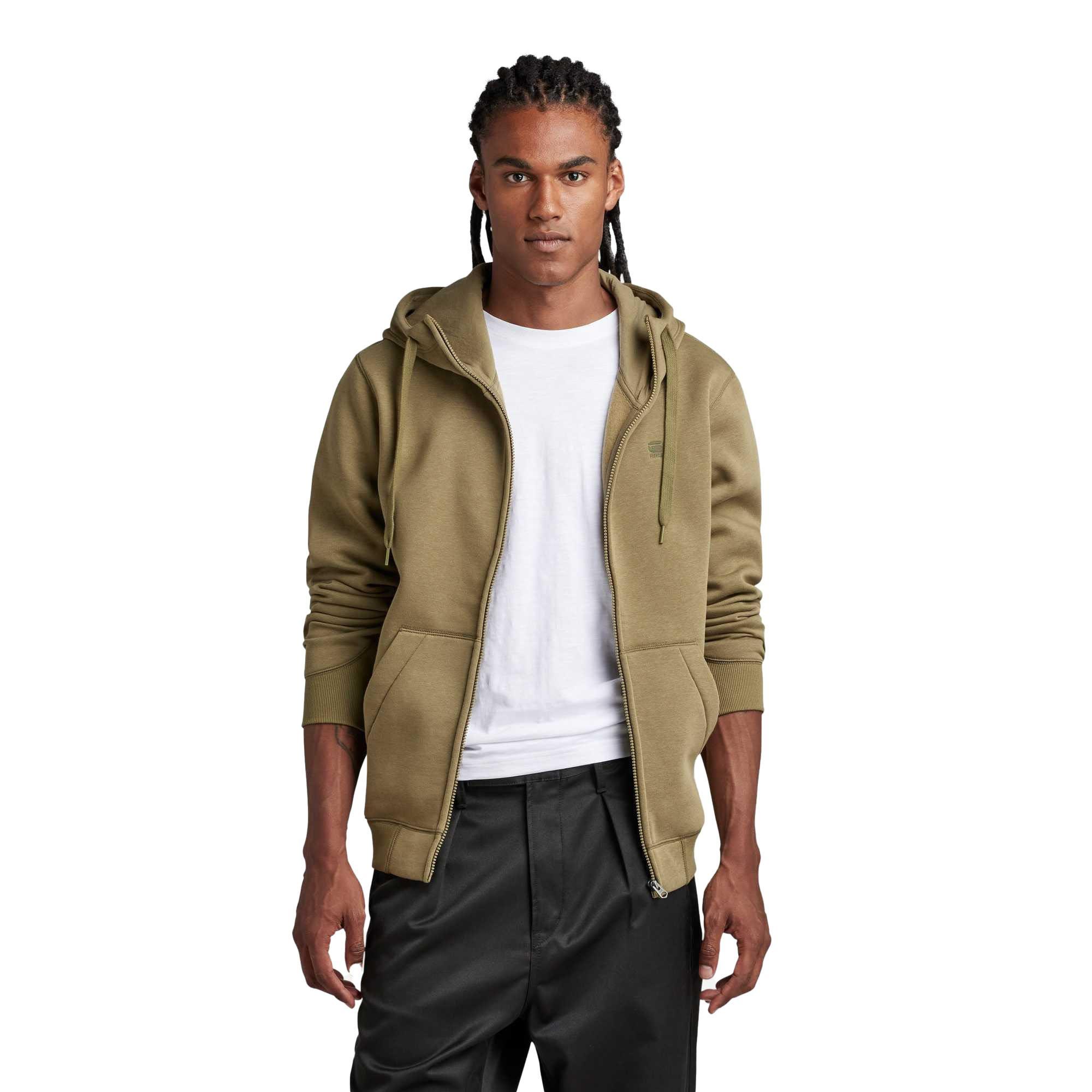 G-STAR RAW  Giacca da ginnastica  Vestibilità confortevole-Premium core hdd zip sw l\s 