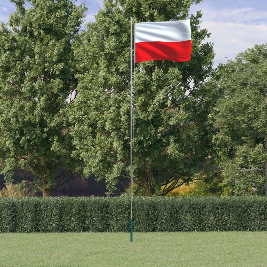 VidaXL  Polen flagge 