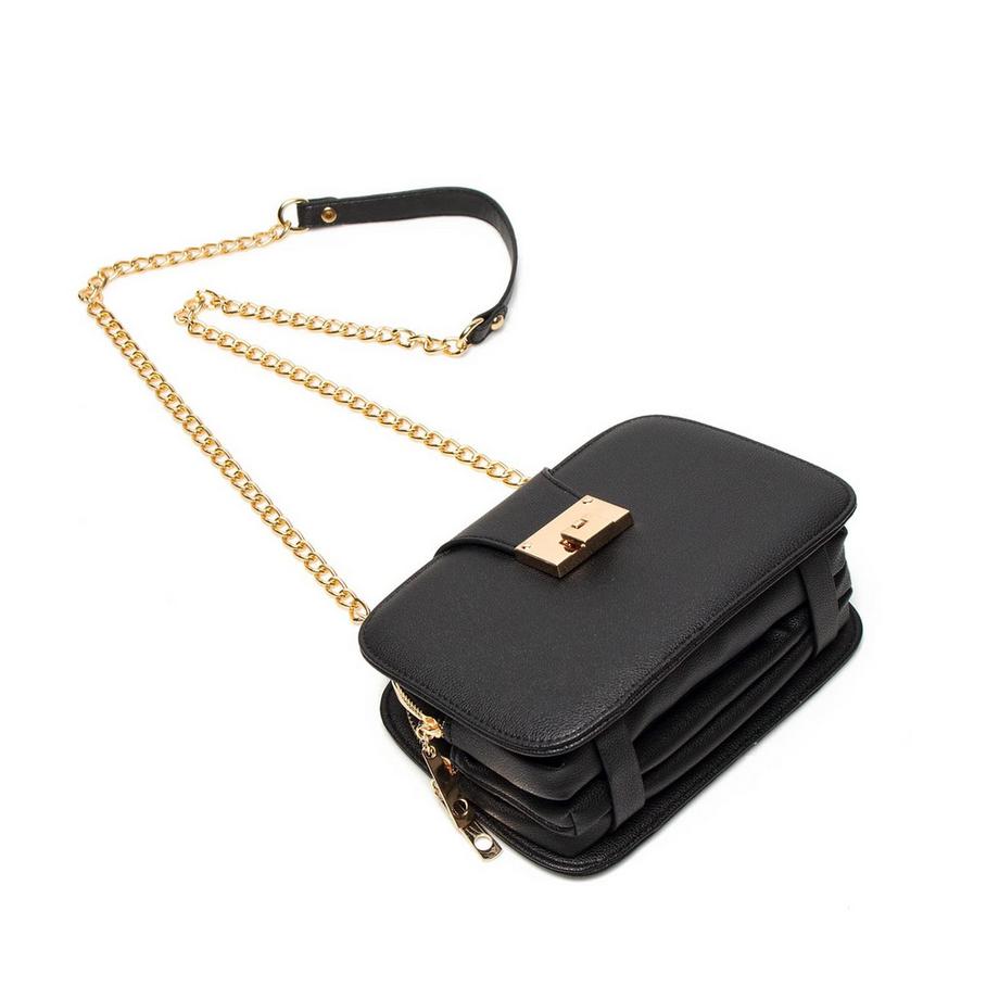 Only-bags.store Petit Sac à Bandoulière avec Chaîne  