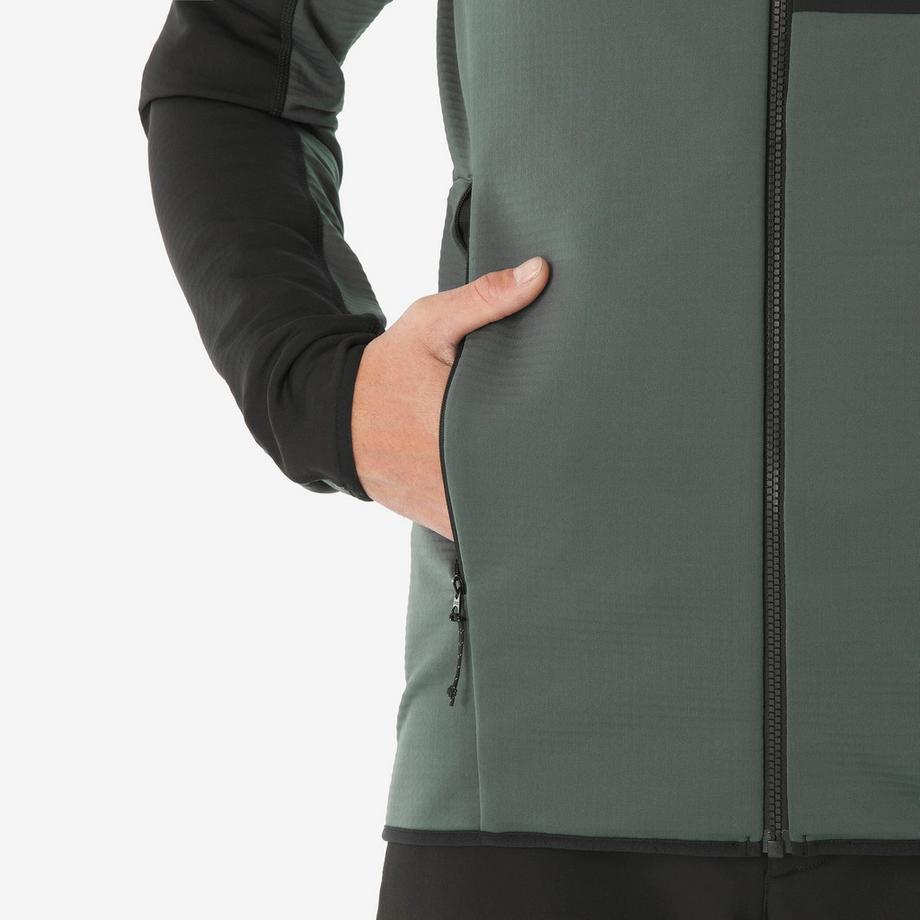 QUECHUA Fleece Wanderjacke  