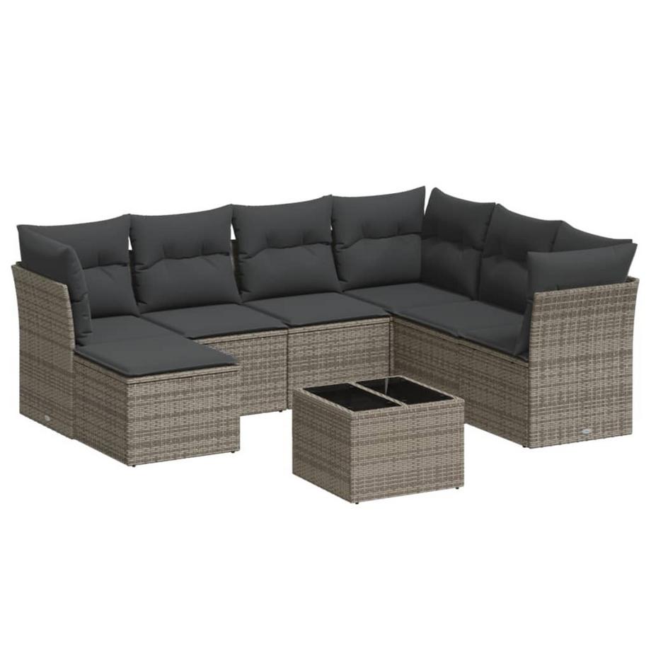 Garten sofagarnitur poly-rattan