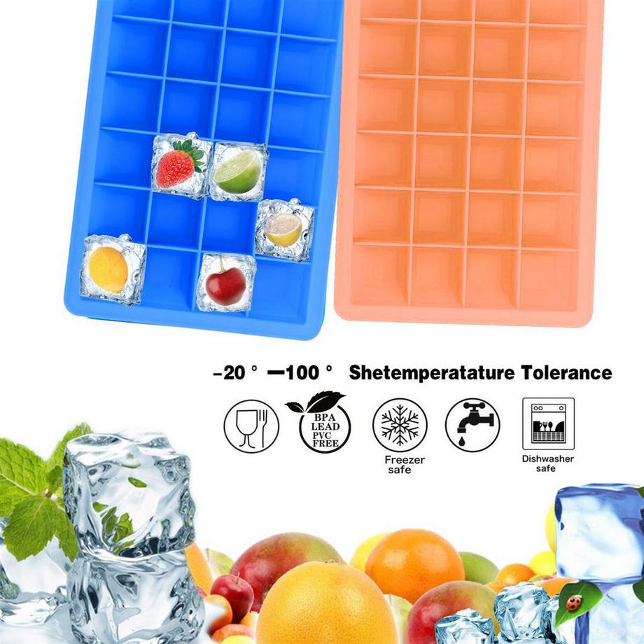 Intirilife 2x Eiswürfelformen  