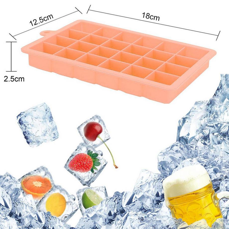 Intirilife 2x Eiswürfelformen  