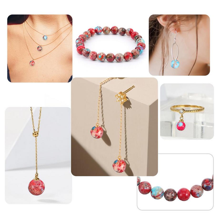 Activity-board  Bracelets en perles de pierre naturelle avec vos propres mains 