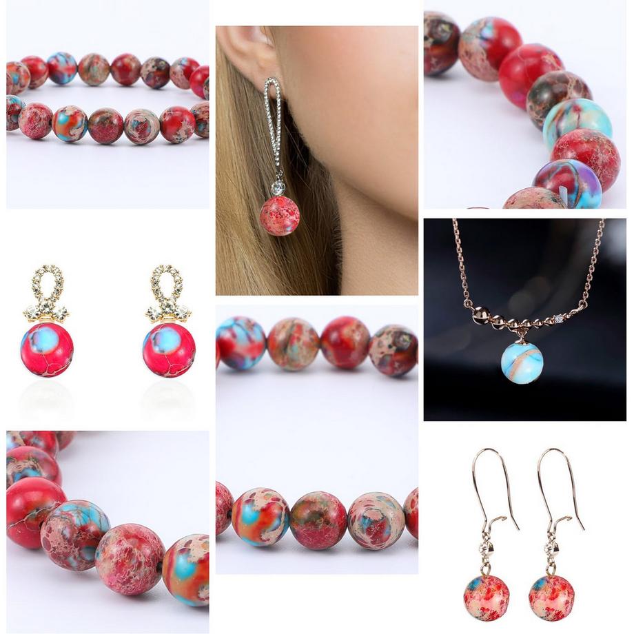 Activity-board  Bracelets en perles de pierre naturelle avec vos propres mains 