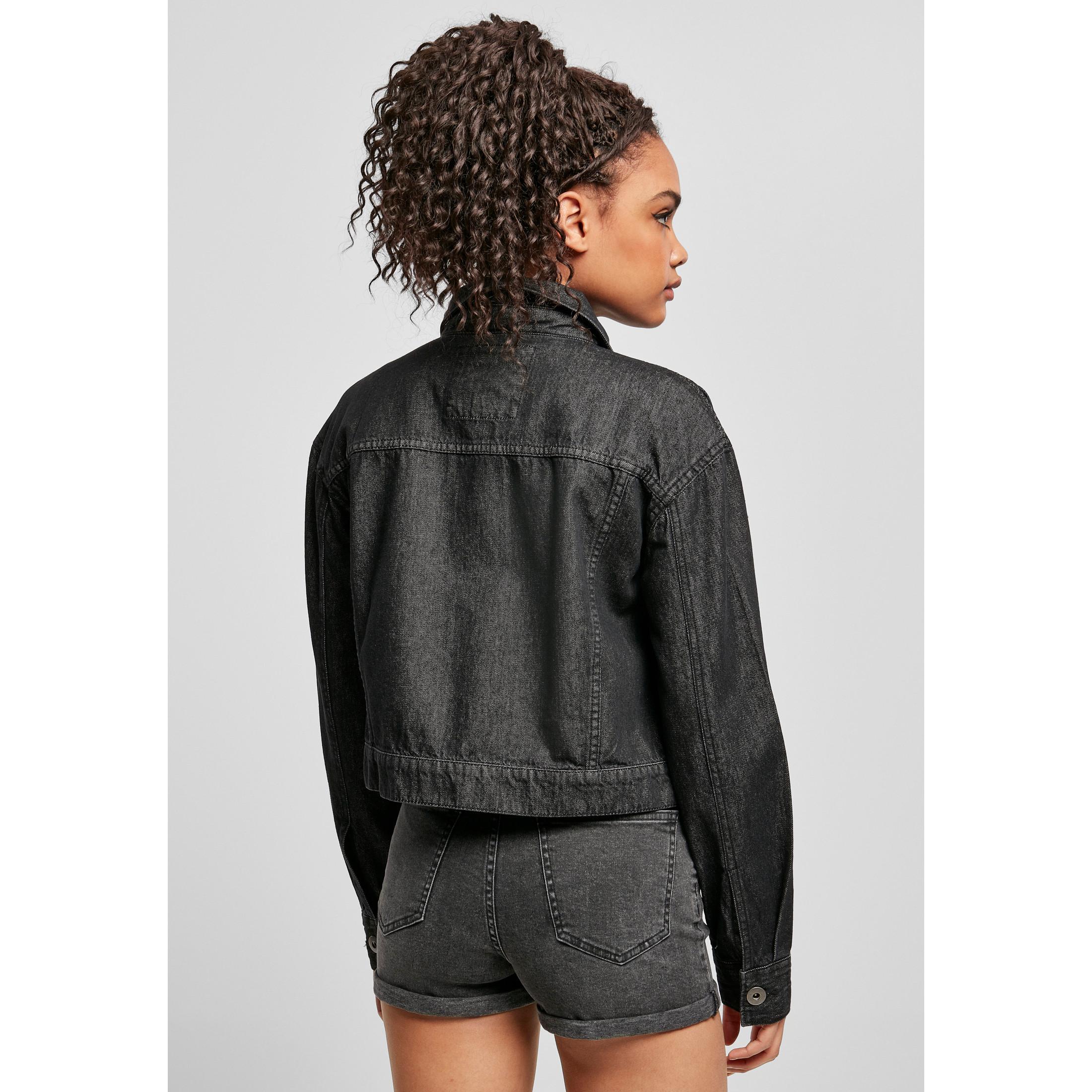 URBAN CLASSICS Oversized Short Jeansjacke  