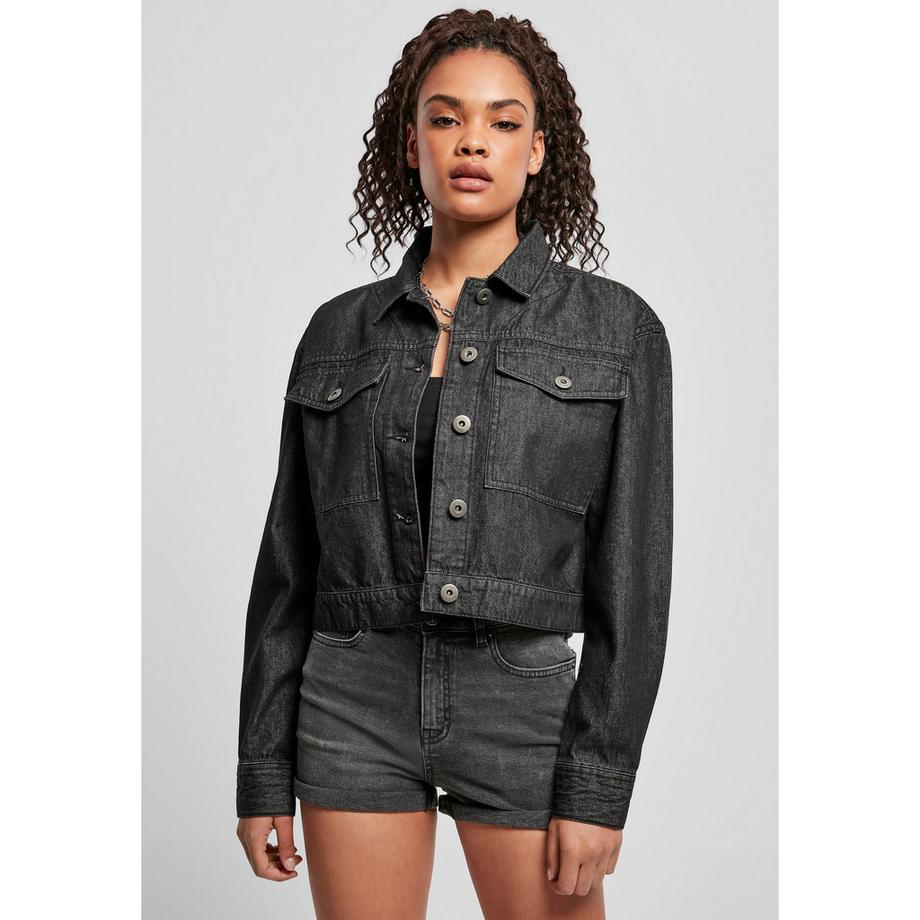 Jeansjacke Frau  Shorts oversized