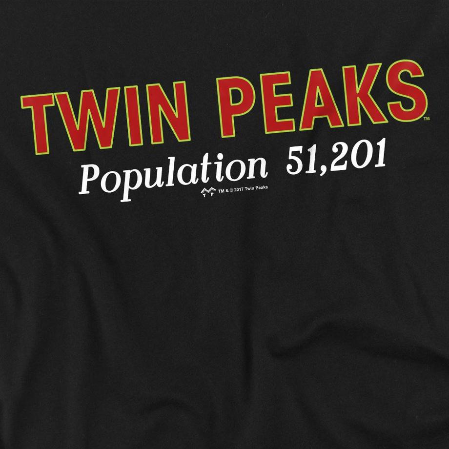 Twin Peaks T-Shirt à Manches Longues Population  