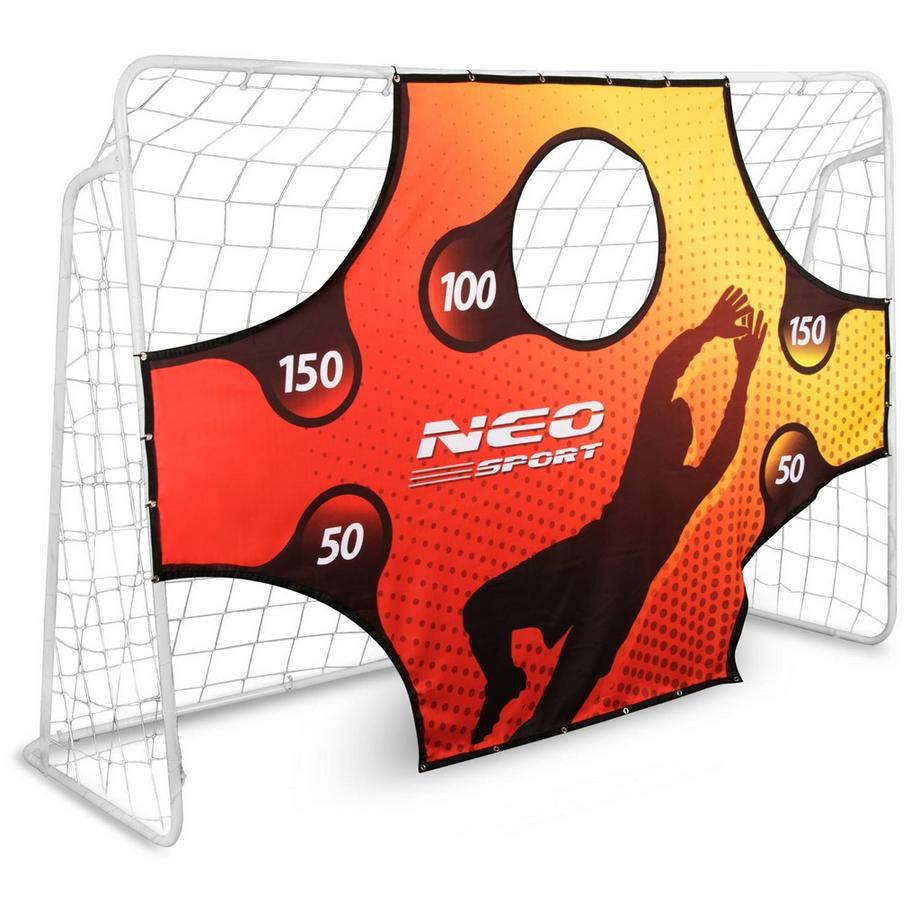 B2X  Großes Fußballtor zum Spielen im Freien

Dieses große Fußballtor bietet Ihnen und Ihren Liebsten stundenlange Unterhaltung an der frischen Luft.

Größe: 245 x 155 x 80 cm
Zieltafel inklusive!
Stabiler Stahlrahmen, Netz aus strapazierfähigem PE-Mater 