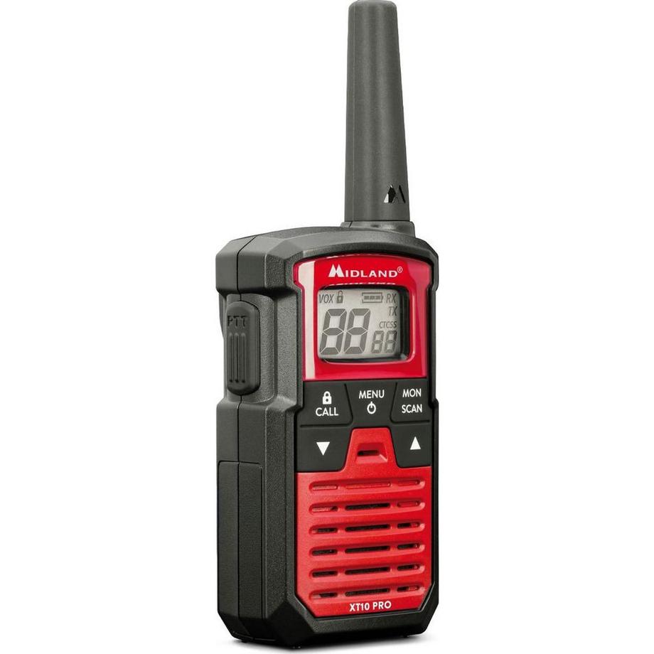 Midland  MIDLAND Walkie Talkie XT10 Pro Schwarz/Rot 