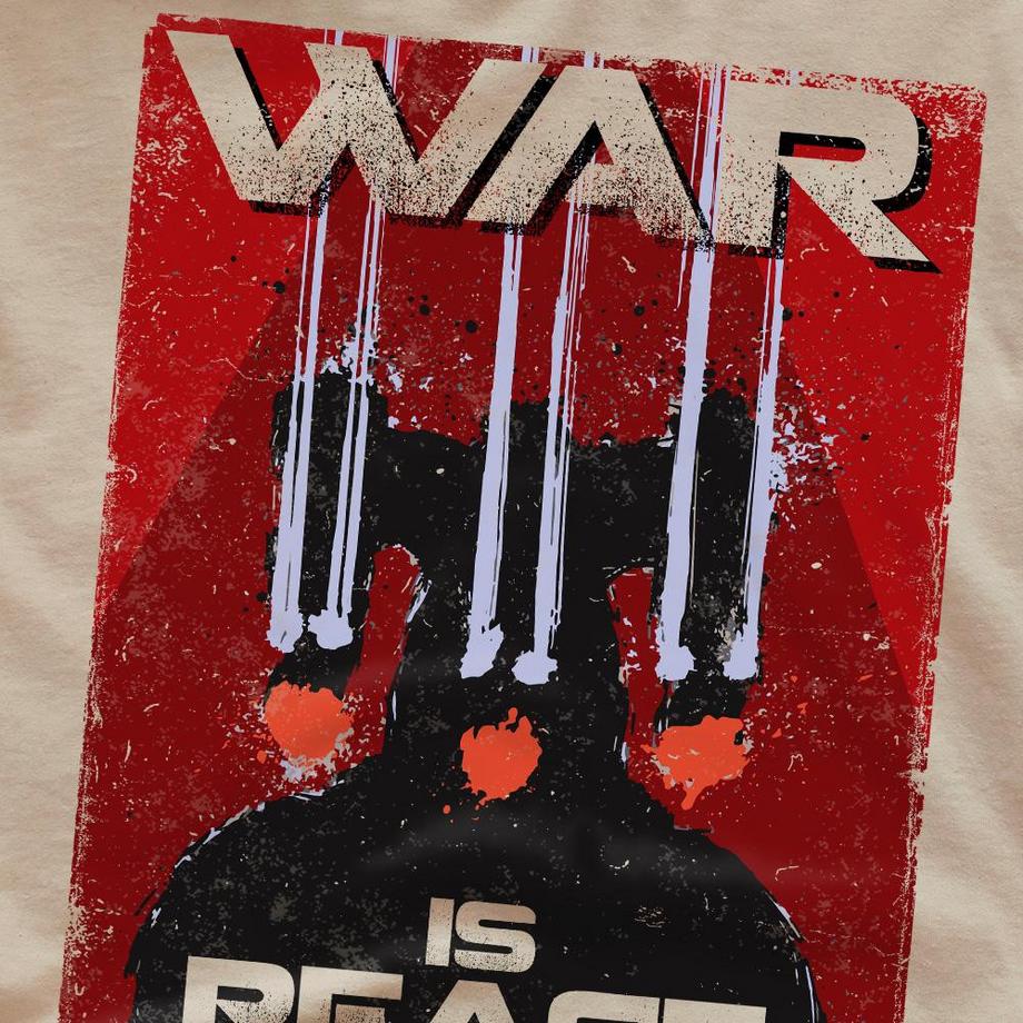 Star Trek T-shirt War is Peace  