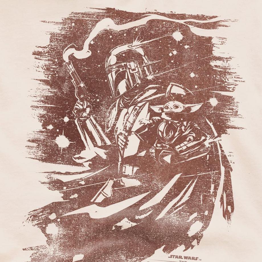 STAR WARS Star Wars The Mandalorian Grogu T-Shirt Stampata  