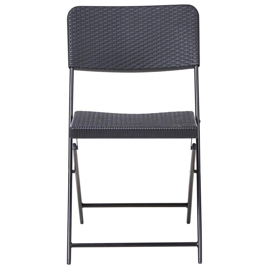 Beliani Set bistrot en Materiale sintetico Moderno TRAPPETO  