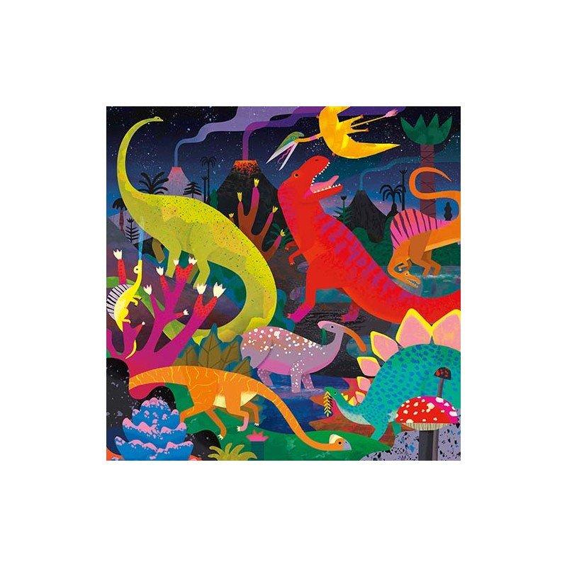 mudpuppy  Glow in Dark Puzzle, dinosaure, Mudpuppy 