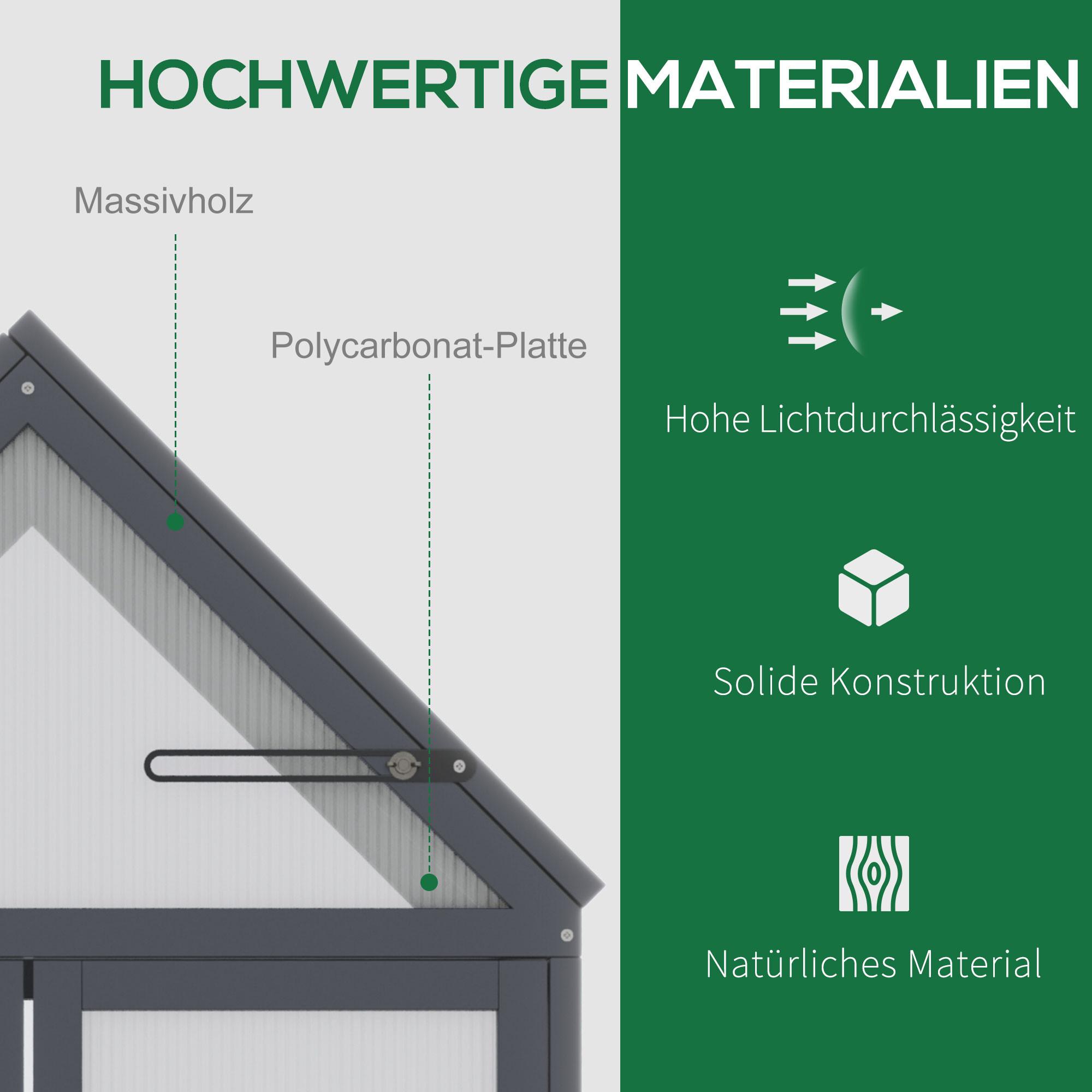 Outsunny Gewächshaus  