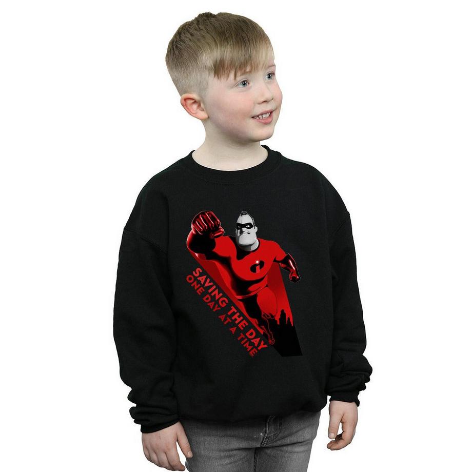 Disney  The Incredibles Saving The Day Sweatshirt 