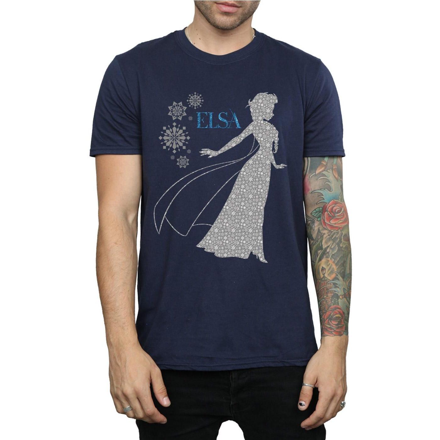 Disney Frozen Elsa T-Shirt Flocon de Neige  