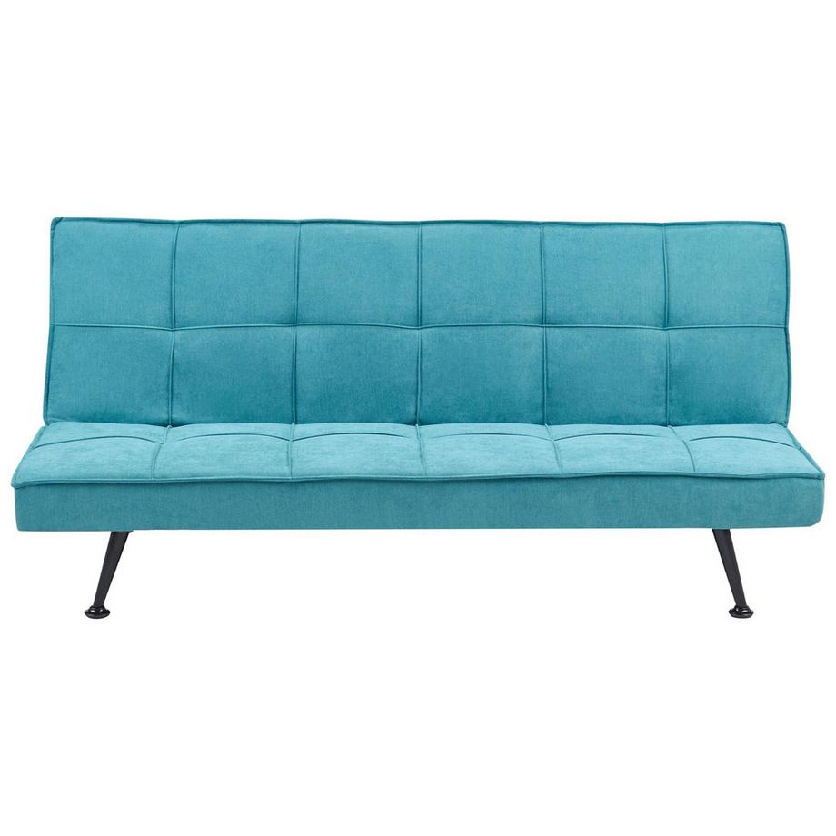 Beliani Canapé-lit en Tissu Moderne HASLE  