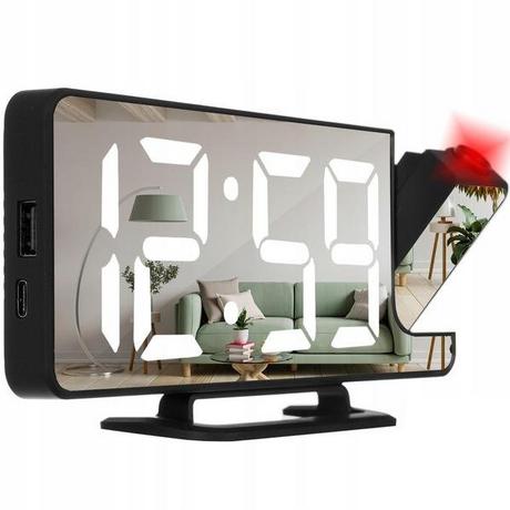eStore Wecker mit Projektor und Spiegel  