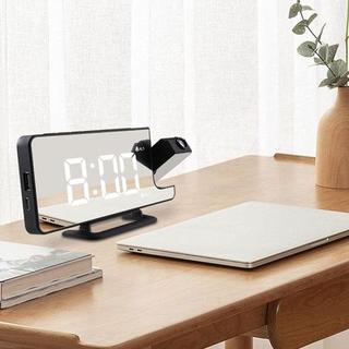 eStore Réveil avec projecteur et miroir  