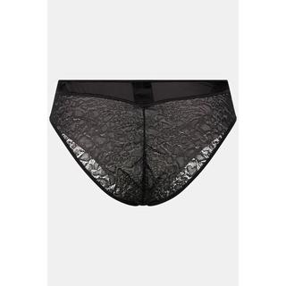 Ulla Popken Hipster Pizzo Leo Mesh Cavallo Aperto  