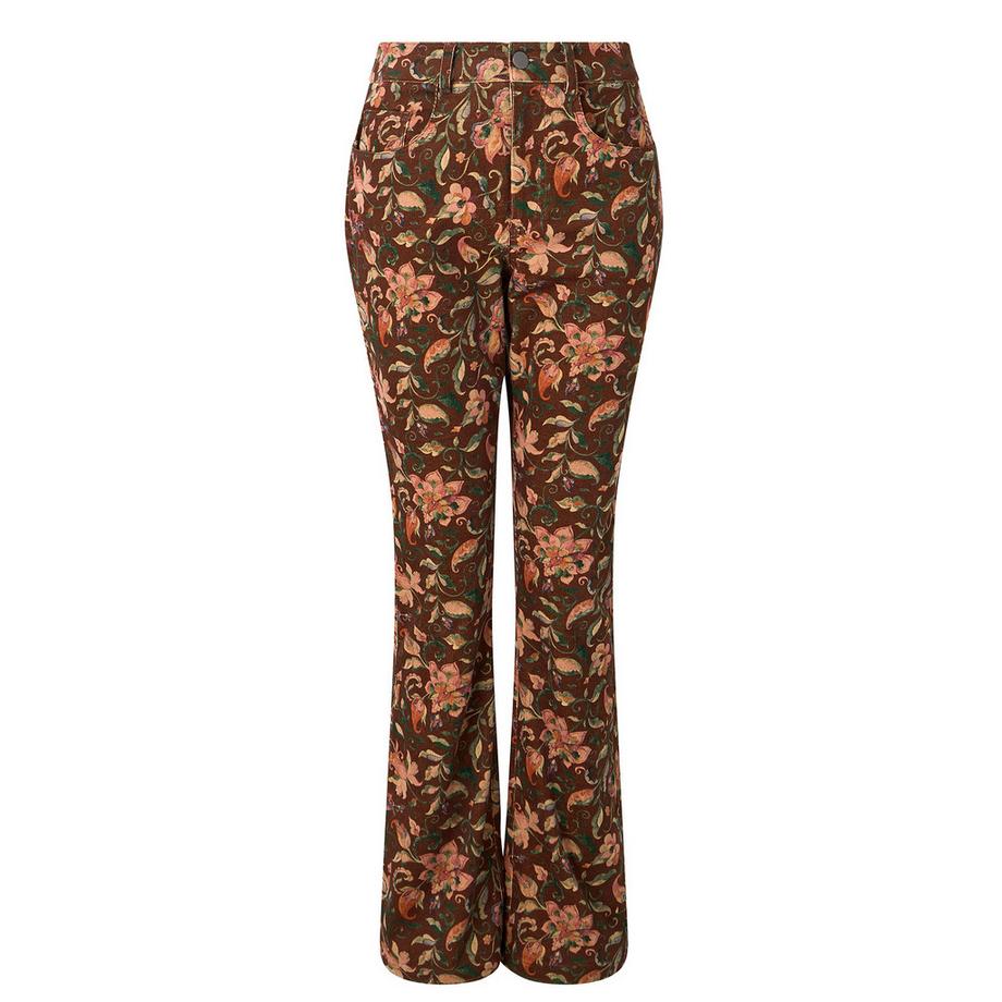 Joe Browns Pantaloni in Velluto a Coste Stampati Bella  