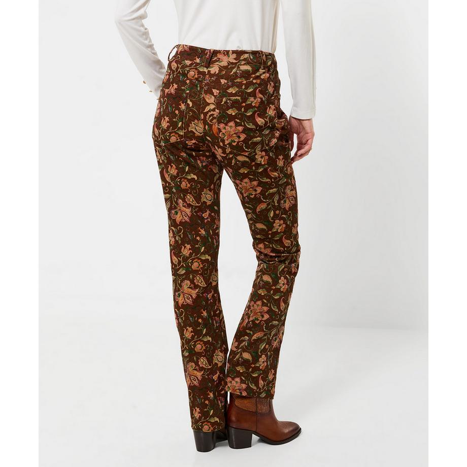 Joe Browns Pantaloni in Velluto a Coste Stampati Bella  