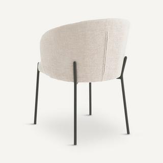 AM.PM Fauteuil de table velours chenille  