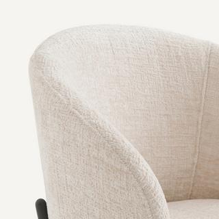 AM.PM Fauteuil de table velours chenille  