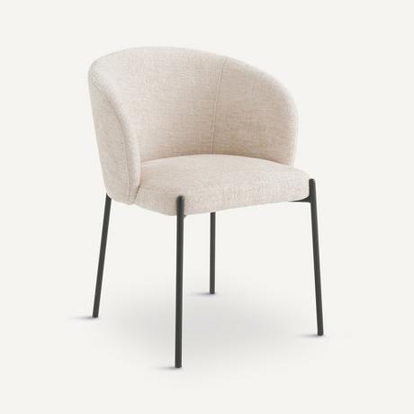 AM.PM Fauteuil de table velours chenille  