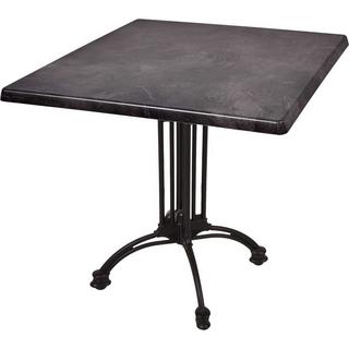 mutoni pleasure Bistrotisch Dark Slate Morena 80x80  