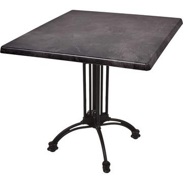 Bistrotisch Dark Slate Morena 80x80