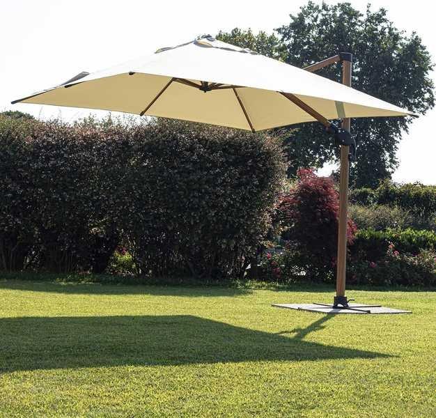 mutoni Parapluie cantilever Orion 300x300 beige naturel  