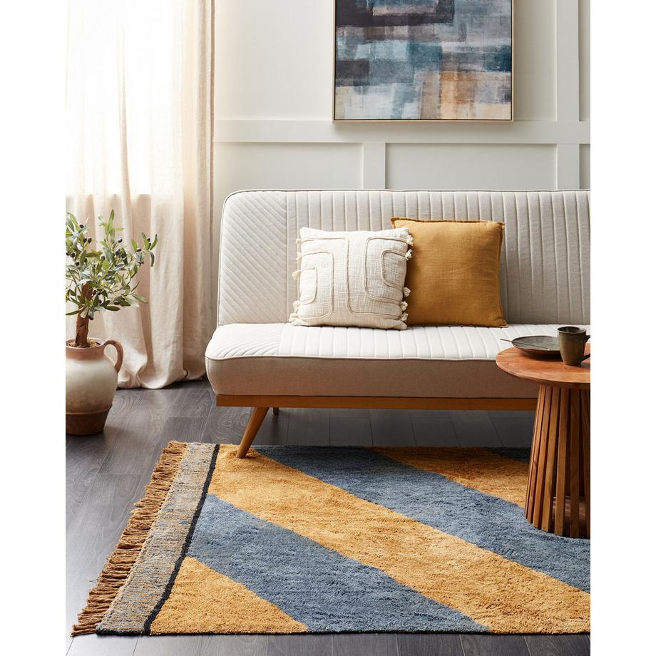 Beliani Tapis en Coton  XULUF  