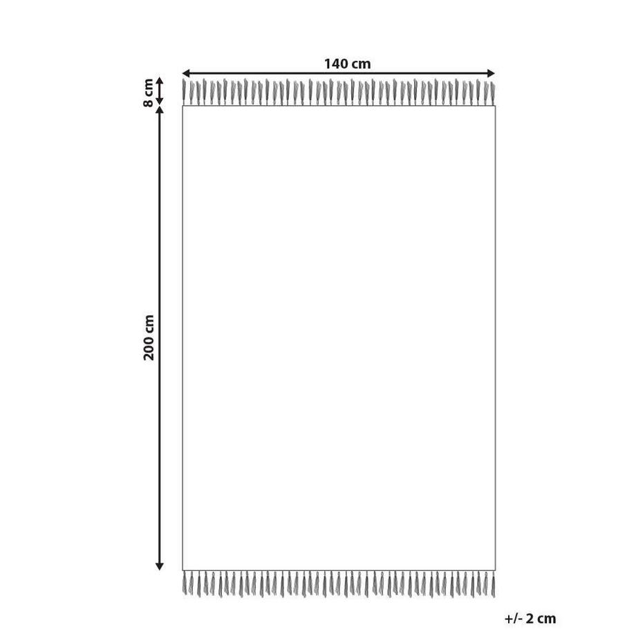 Beliani Tapis en Coton  XULUF  