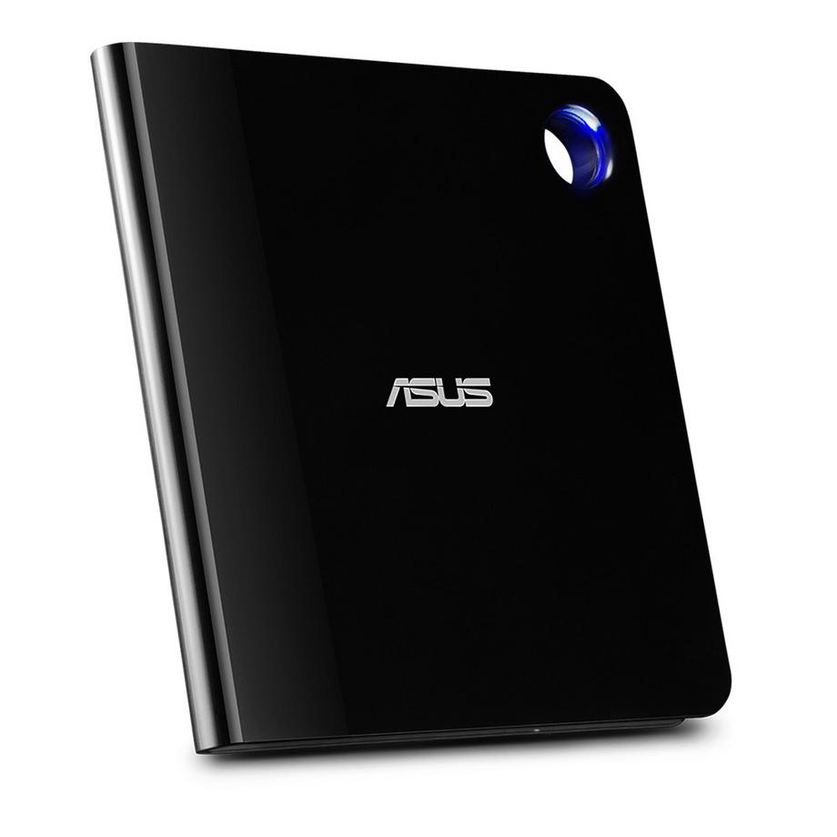 ASUS  ASUS Externer Blu-Ray-Brenner SBW-06D5H-U – Hochleistungs-optisches Laufwerk für den mobilen und stationären Einsatz 