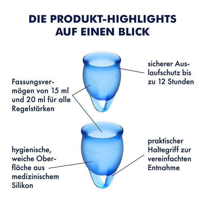 Satisfyer  Satisfyer Feel Confident Menstrual Cup 