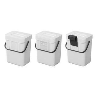 Pricenet Abfallbehälter mit Deckel 3L für Wohnwagen/Wohnmobil  