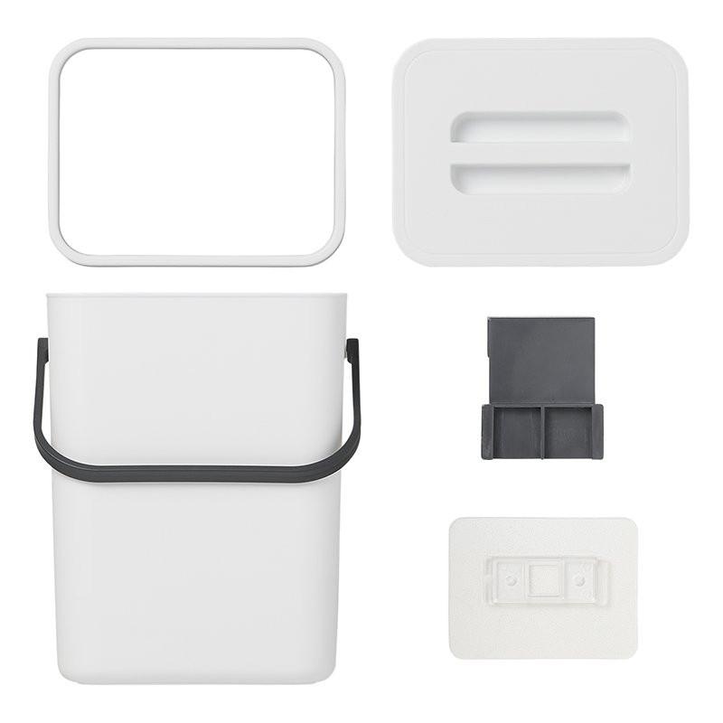 Pricenet Abfallbehälter mit Deckel 3L für Wohnwagen/Wohnmobil  