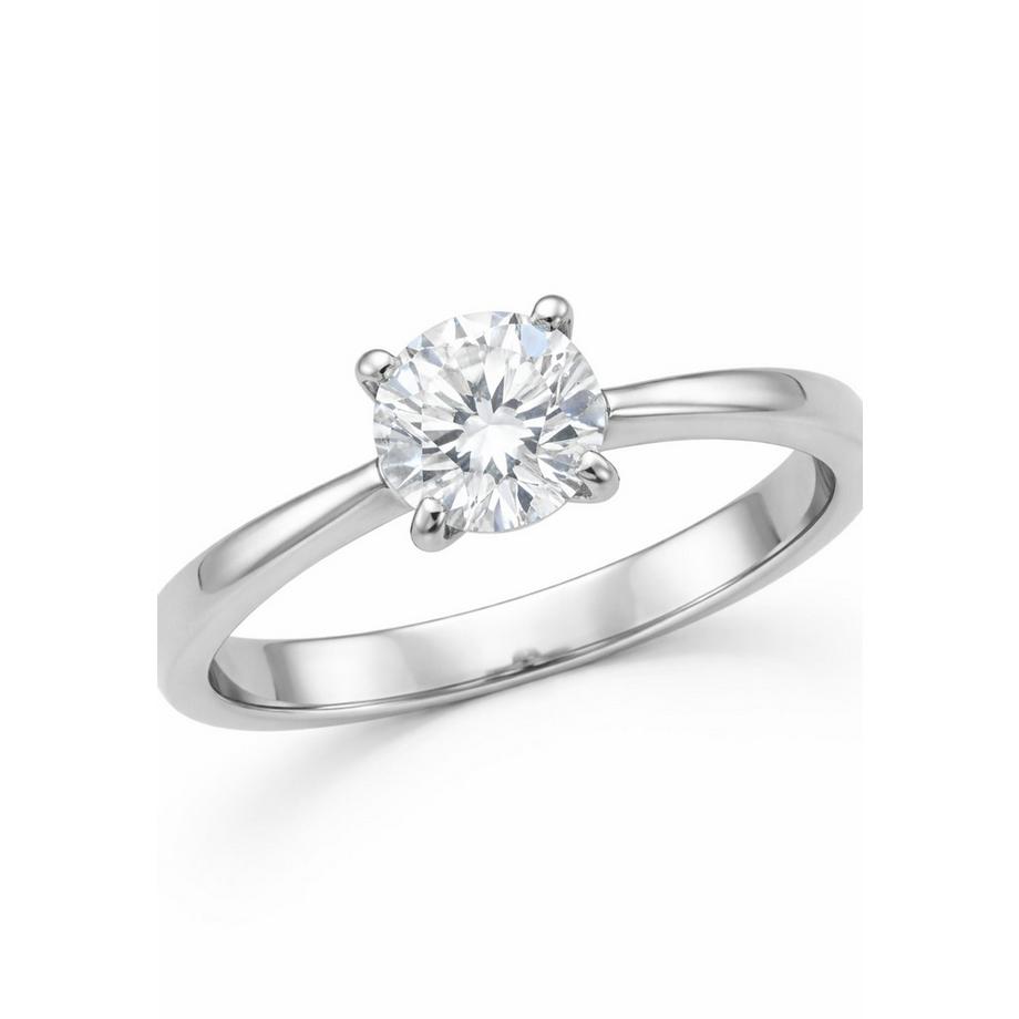 Maxte  Bague avec Zircon Cubique Blanc de 